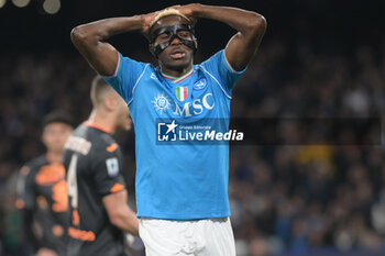 2024-03-08 - Victor Osimen of SSC Napoli he seems disappointed during Serie A Match between SSC Napoli vs Torino FC at Diego Armando Maradona Stadium - SSC NAPOLI VS TORINO FC - ITALIAN SERIE A - SOCCER