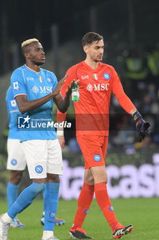 2024-03-08 - Victor Osimen of SSC Napoli greets the fans at the end of the match during Serie A Match between SSC Napoli vs Torino FC at Diego Armando Maradona Stadium - SSC NAPOLI VS TORINO FC - ITALIAN SERIE A - SOCCER