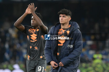 2024-03-08 - Duvan Zapata of Torino FC greets the fans at the end of the match during Serie A Match between SSC Napoli vs Torino FC at Diego Armando Maradona Stadium - SSC NAPOLI VS TORINO FC - ITALIAN SERIE A - SOCCER