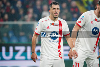 2024-01-09 - Dany Mota (AC Monza) during the Italian championship Serie A football match between Genoa CFC and AC Monza on March 9, 2024 at Stade Luigi-Ferraris in Genoa, Italy - FOOTBALL - ITALIAN CHAMP - GENOA V MONZA - ITALIAN SERIE A - SOCCER
