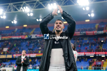 2024-01-09 - Dany Mota celebrates the win during the Italian championship Serie A football match between Genoa CFC and AC Monza on March 9, 2024 at Stade Luigi-Ferraris in Genoa, Italy - FOOTBALL - ITALIAN CHAMP - GENOA V MONZA - ITALIAN SERIE A - SOCCER