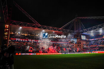 2024-01-09 - Choreography of Genoa CFC supporters during the Italian championship Serie A football match between Genoa CFC and AC Monza on March 9, 2024 at Stade Luigi-Ferraris in Genoa, Italy - FOOTBALL - ITALIAN CHAMP - GENOA V MONZA - ITALIAN SERIE A - SOCCER