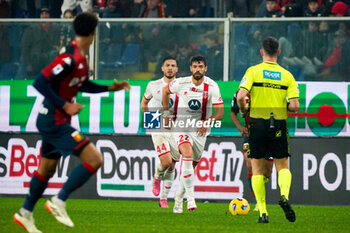 2024-01-13 - Pablo Mari (AC Monza) during the Italian championship Serie A football match between Genoa CFC and AC Monza on March 9, 2024 at Stade Luigi-Ferraris in Genoa, Italy - FOOTBALL - ITALIAN CHAMP - GENOA V MONZA - ITALIAN SERIE A - SOCCER