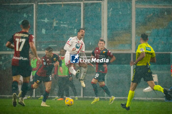 2024-01-13 - Armando Izzo (AC Monza) during the Italian championship Serie A football match between Genoa CFC and AC Monza on March 9, 2024 at Stade Luigi-Ferraris in Genoa, Italy - FOOTBALL - ITALIAN CHAMP - GENOA V MONZA - ITALIAN SERIE A - SOCCER