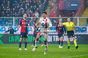 2024-01-13 - Matteo Pessina (AC Monza) goal celebrate during the Italian championship Serie A football match between Genoa CFC and AC Monza on March 9, 2024 at Stade Luigi-Ferraris in Genoa, Italy - FOOTBALL - ITALIAN CHAMP - GENOA V MONZA - ITALIAN SERIE A - SOCCER