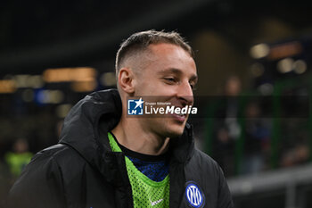 2024-03-17 - Davide Frattesi of FC Inter during the Italian Serie A football match between Inter FC Internazionale and SSC Napoli on 17 of March 2024 at Giuseppe Meazza San Siro Siro stadium in Milan, Italy. Photo Tiziano Ballabio - INTER - FC INTERNAZIONALE VS SSC NAPOLI - ITALIAN SERIE A - SOCCER