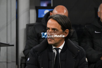 2024-03-17 - Head Coach Simone Inzaghi of Fc Inter during the Italian Serie A football match between Inter FC Internazionale and SSC Napoli on 17 of March 2024 at Giuseppe Meazza San Siro Siro stadium in Milan, Italy. Photo Tiziano Ballabio - INTER - FC INTERNAZIONALE VS SSC NAPOLI - ITALIAN SERIE A - SOCCER
