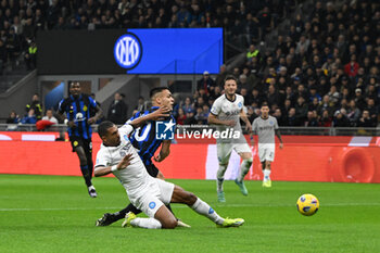 2024-03-17 - Lautaro Martinez of FC Inter during the Italian Serie A football match between Inter FC Internazionale and SSC Napoli on 17 of March 2024 at Giuseppe Meazza San Siro Siro stadium in Milan, Italy. Photo Tiziano Ballabio - INTER - FC INTERNAZIONALE VS SSC NAPOLI - ITALIAN SERIE A - SOCCER
