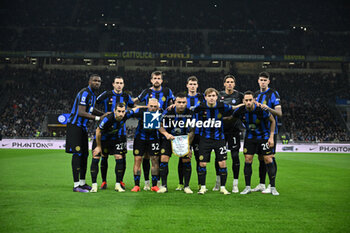 2024-03-17 - Lineup of FC Inter during the Italian Serie A football match between Inter FC Internazionale and SSC Napoli on 17 of March 2024 at Giuseppe Meazza San Siro Siro stadium in Milan, Italy. Photo Tiziano Ballabio - INTER - FC INTERNAZIONALE VS SSC NAPOLI - ITALIAN SERIE A - SOCCER