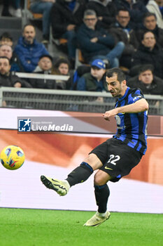 2024-03-17 - Henrikh Mkhitaryan of FC Inter during the Italian Serie A football match between Inter FC Internazionale and SSC Napoli on 17 of March 2024 at Giuseppe Meazza San Siro Siro stadium in Milan, Italy. Photo Tiziano Ballabio - INTER - FC INTERNAZIONALE VS SSC NAPOLI - ITALIAN SERIE A - SOCCER
