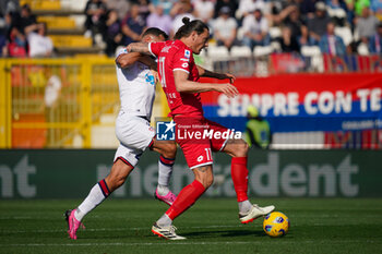 2024-01-13 - Milan Djuric (AC Monza) during the Italian championship Serie A football match between AC Monza v Cagliari Calcio on March 16, 2024 at Brianteo stadium, Italy - FOOTBALL - ITALIAN CHAMP - MONZA V CAGLIARI - ITALIAN SERIE A - SOCCER
