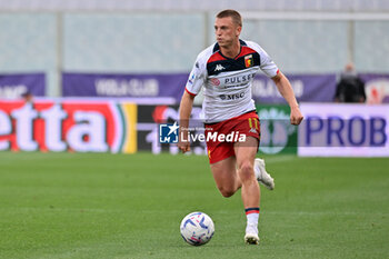 2024-04-15 - Genoa CFC's forward Albert Guomundsson - ACF FIORENTINA VS GENOA CFC - ITALIAN SERIE A - SOCCER