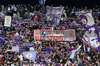 2024-04-15 - ACF Fiorentina's supporters - ACF FIORENTINA VS GENOA CFC - ITALIAN SERIE A - SOCCER