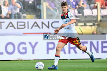 2024-04-15 - Genoa CFC's midfielder Morten Frendrup - ACF FIORENTINA VS GENOA CFC - ITALIAN SERIE A - SOCCER