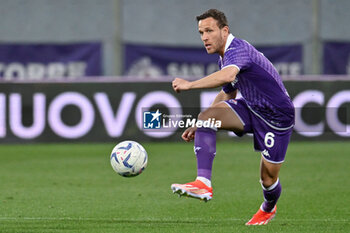 2024-04-15 - ACF Fiorentina's midfielder Arthur Melo - ACF FIORENTINA VS GENOA CFC - ITALIAN SERIE A - SOCCER