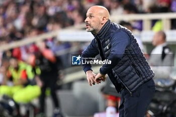 2024-04-15 - ACF Fiorentina's coach Vincenzo Italiano - ACF FIORENTINA VS GENOA CFC - ITALIAN SERIE A - SOCCER