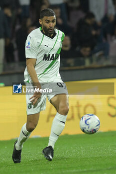 2024-04-05 - Gregoire Defrel of U.S. Sassuolo in action during Serie A between US Salernitana 1919 vs US Sassuolo at Arechi Stadium - US SALERNITANA VS US SASSUOLO - ITALIAN SERIE A - SOCCER