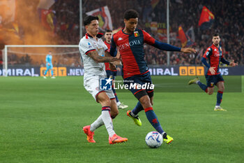 2024-04-29 - Serie A, day 34, Stadio Ferraris, Genova, Genoa - Cagliari, in the photo: De Winter and Di Pardo - GENOA CFC VS CAGLIARI CALCIO - ITALIAN SERIE A - SOCCER