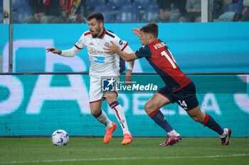 2024-04-29 - Serie A, day 34, Stadio Ferraris, Genova, Genoa - Cagliari, in the photo: Gaetano and Vogliacco - GENOA CFC VS CAGLIARI CALCIO - ITALIAN SERIE A - SOCCER