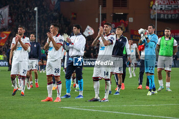 2024-04-29 - Serie A, day 34, Stadio Ferraris, Genova, Genoa - Cagliari, in the photo: Cagliari end match - GENOA CFC VS CAGLIARI CALCIO - ITALIAN SERIE A - SOCCER