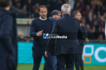 2024-04-29 - Serie A, day 34, Stadio Ferraris, Genova, Genoa - Cagliari, in the photo: Gilardino and Ranieri - GENOA CFC VS CAGLIARI CALCIO - ITALIAN SERIE A - SOCCER