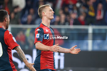 2024-04-29 - Serie A, day 34, Stadio Ferraris, Genova, Genoa - Cagliari, in the photo: exultation Gudmundsson - GENOA CFC VS CAGLIARI CALCIO - ITALIAN SERIE A - SOCCER