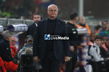 2024-04-29 - Serie A, day 34, Stadio Ferraris, Genova, Genoa - Cagliari, in the photo: mister Claudio Ranieri - GENOA CFC VS CAGLIARI CALCIO - ITALIAN SERIE A - SOCCER