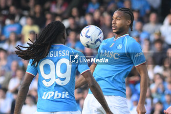 2024-04-28 - Jens Cajuste of SSC Napoli in action during the Serie A Match between SSC Napoli vs AS Roma at Diego Armando Maradona Stadium - SSC NAPOLI VS AS ROMA - ITALIAN SERIE A - SOCCER