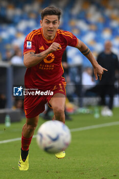 2024-04-28 - Paulo Dybala of AS Roma in action during the Serie A Match between SSC Napoli vs AS Roma at Diego Armando Maradona Stadium - SSC NAPOLI VS AS ROMA - ITALIAN SERIE A - SOCCER