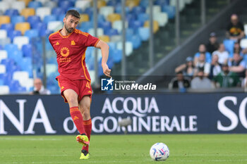 2024-04-28 - Bryan Cristante of AS Roma in action during the Serie A Match between SSC Napoli vs AS Roma at Diego Armando Maradona Stadium - SSC NAPOLI VS AS ROMA - ITALIAN SERIE A - SOCCER