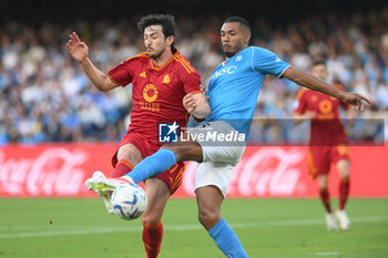 2024-04-28 - Juan Jesus of SSC Napoli competes for the ball with Renato Sanches of AS Roma during the Serie A Match between SSC Napoli vs AS Roma at Diego Armando Maradona Stadium - SSC NAPOLI VS AS ROMA - ITALIAN SERIE A - SOCCER
