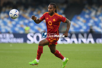 2024-04-28 - Renato Sanches of AS Roma in action during the Serie A Match between SSC Napoli vs AS Roma at Diego Armando Maradona Stadium - SSC NAPOLI VS AS ROMA - ITALIAN SERIE A - SOCCER