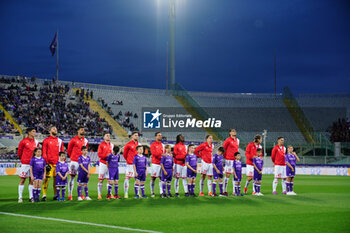 2024-05-13 - The team (AC Monza) lineup during the Italian championship Serie A football match between ACF Fiorentina and AC Monza on May 13, 2024 at the Artemio Franchi stadium in Florence, Italy - FOOTBALL - ITALIAN CHAMP - FIORENTINA V MONZA - ITALIAN SERIE A - SOCCER