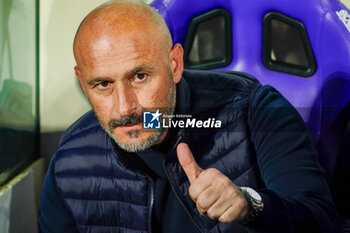 2024-05-13 - The head coach Vincenzo Italiano (ACF Fiorentina) with the thumb up during the Italian championship Serie A football match between ACF Fiorentina and AC Monza on May 13, 2024 at the Artemio Franchi stadium in Florence, Italy - FOOTBALL - ITALIAN CHAMP - FIORENTINA V MONZA - ITALIAN SERIE A - SOCCER