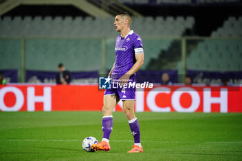 2024-05-13 - Nikola Milenkovic (ACF Fiorentina) during the Italian championship Serie A football match between ACF Fiorentina and AC Monza on May 13, 2024 at the Artemio Franchi stadium in Florence, Italy - FOOTBALL - ITALIAN CHAMP - FIORENTINA V MONZA - ITALIAN SERIE A - SOCCER