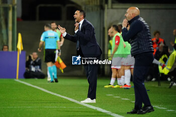 2024-05-13 - The head coach Raffaele Palladino (AC Monza) during the Italian championship Serie A football match between ACF Fiorentina and AC Monza on May 13, 2024 at the Artemio Franchi stadium in Florence, Italy - FOOTBALL - ITALIAN CHAMP - FIORENTINA V MONZA - ITALIAN SERIE A - SOCCER