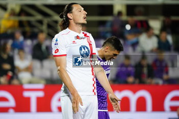 2024-05-13 - Milan Duric (AC Monza) during the Italian championship Serie A football match between ACF Fiorentina and AC Monza on May 13, 2024 at the Artemio Franchi stadium in Florence, Italy - FOOTBALL - ITALIAN CHAMP - FIORENTINA V MONZA - ITALIAN SERIE A - SOCCER