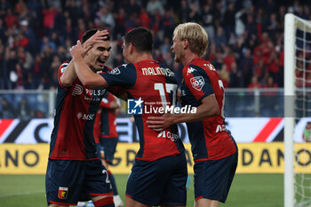 2024-05-24 - 24/05/2024 Serie A, Stadio Luigi Ferraris, Genova, Genoa - Bologna, in the photo: exultationGenoa - GENOA CFC VS BOLOGNA FC - ITALIAN SERIE A - SOCCER