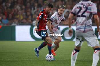 2024-05-24 - 24/05/2024 Serie A, Stadio Luigi Ferraris, Genova, Genoa - Bologna, in the photo: Sabelli and Saelemaekers - GENOA CFC VS BOLOGNA FC - ITALIAN SERIE A - SOCCER