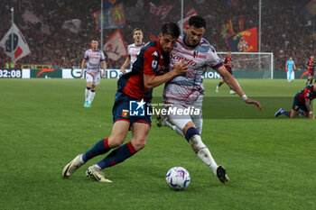 2024-05-24 - 24/05/2024 Serie A, Stadio Luigi Ferraris, Genova, Genoa - Bologna, in the photo: Cittadini and Lykogiannis - GENOA CFC VS BOLOGNA FC - ITALIAN SERIE A - SOCCER