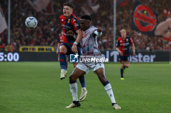 2024-05-24 - 24/05/2024 Serie A, Stadio Luigi Ferraris, Genova, Genoa - Bologna, in the photo: Vitinha and Lucumi - GENOA CFC VS BOLOGNA FC - ITALIAN SERIE A - SOCCER