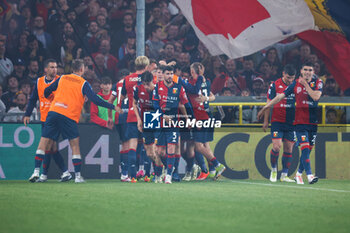 2024-05-24 - 24/05/2024 Serie A, Stadio Luigi Ferraris, Genova, Genoa - Bologna, in the photo: exultation Genoa - GENOA CFC VS BOLOGNA FC - ITALIAN SERIE A - SOCCER