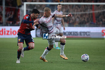 2024-05-24 - 24/05/2024 Serie A, Stadio Luigi Ferraris, Genova, Genoa - Bologna, in the photo: Martin and Odgaard - GENOA CFC VS BOLOGNA FC - ITALIAN SERIE A - SOCCER