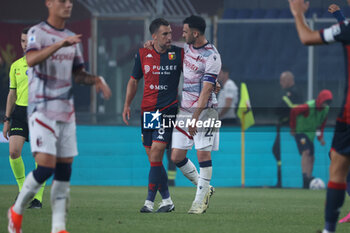 2024-05-24 - 24/05/2024 Serie A, Stadio Luigi Ferraris, Genova, Genoa - Bologna, in the photo: Strootman and Lykogiannis - GENOA CFC VS BOLOGNA FC - ITALIAN SERIE A - SOCCER