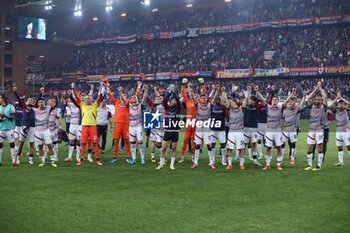 2024-05-24 - 24/05/2024 Serie A, Stadio Luigi Ferraris, Genova, Genoa - Bologna, in the photo: Bologna end match - GENOA CFC VS BOLOGNA FC - ITALIAN SERIE A - SOCCER