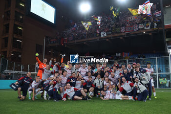 2024-05-24 - 24/05/2024 Serie A, Stadio Luigi Ferraris, Genova, Genoa - Bologna, in the photo: Bologna end match - GENOA CFC VS BOLOGNA FC - ITALIAN SERIE A - SOCCER