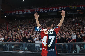 2024-05-24 - 24/05/2024 Serie A, Stadio Luigi Ferraris, Genova, Genoa - Bologna, in the photo: Badelj and suppoters Genoa - GENOA CFC VS BOLOGNA FC - ITALIAN SERIE A - SOCCER