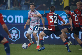 2024-05-24 - 24/05/2024 Serie A, Stadio Luigi Ferraris, Genova, Genoa - Bologna, in the photo: Saelemaekers and Frendrup - GENOA CFC VS BOLOGNA FC - ITALIAN SERIE A - SOCCER