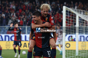 2024-05-24 - 24/05/2024 Serie A, Stadio Luigi Ferraris, Genova, Genoa - Bologna, in the photo: Malinovskyi and Thorsby - GENOA CFC VS BOLOGNA FC - ITALIAN SERIE A - SOCCER