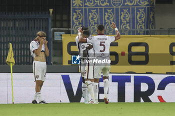 2024-09-20 - Duvan Zapata of Torino FC celebrates after scoring during Hellas Verona FC vs Torino FC , 5° Serie A Enilive 2024-25 game at Marcantonio Bentegodi Stadium in Verona (VR), Italy, on September 20, 2024. - HELLAS VERONA FC VS TORINO FC - ITALIAN SERIE A - SOCCER